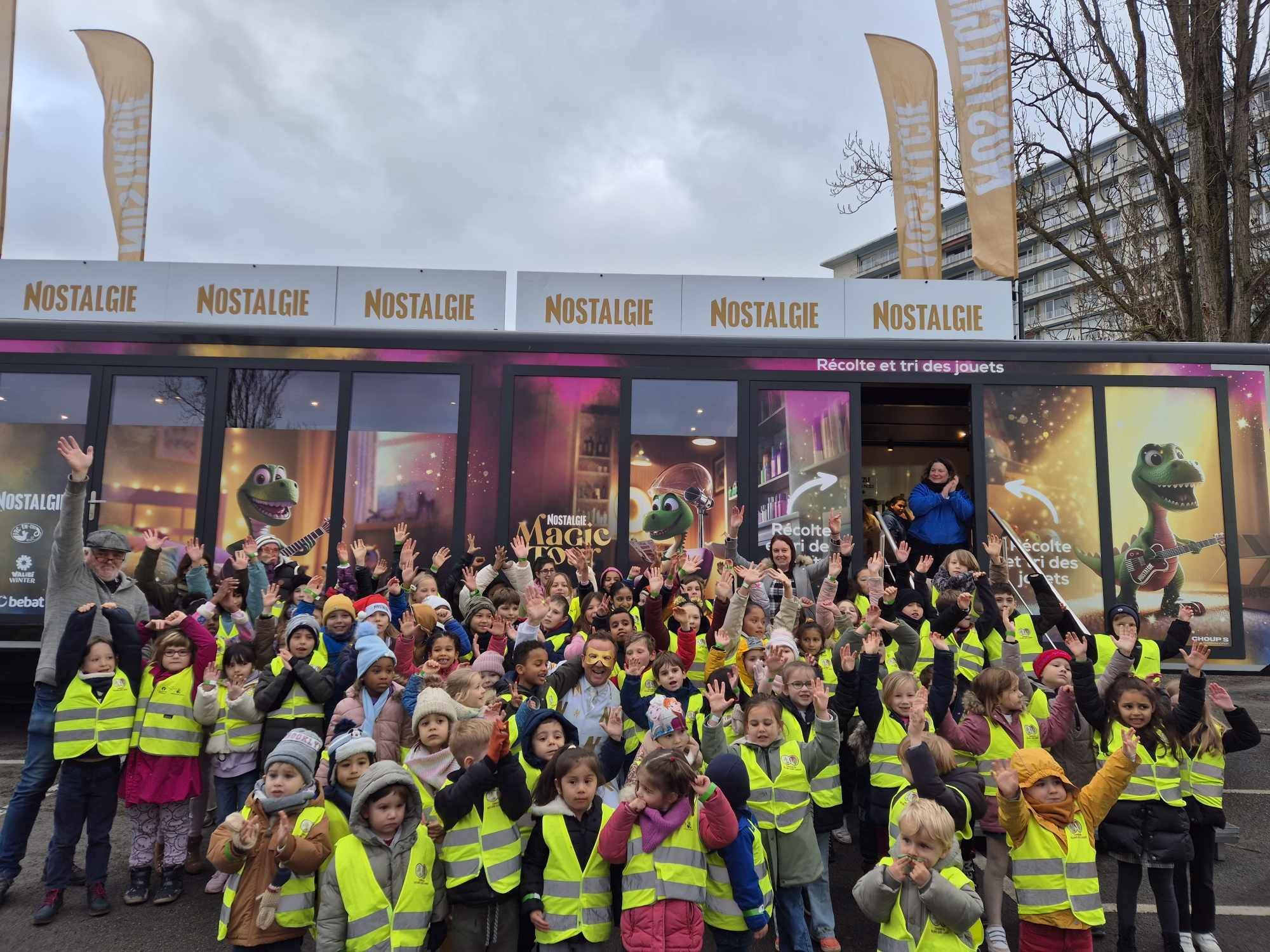 Plus de 8.000 enfants gâtés par le Nostalgie Magic Tour !