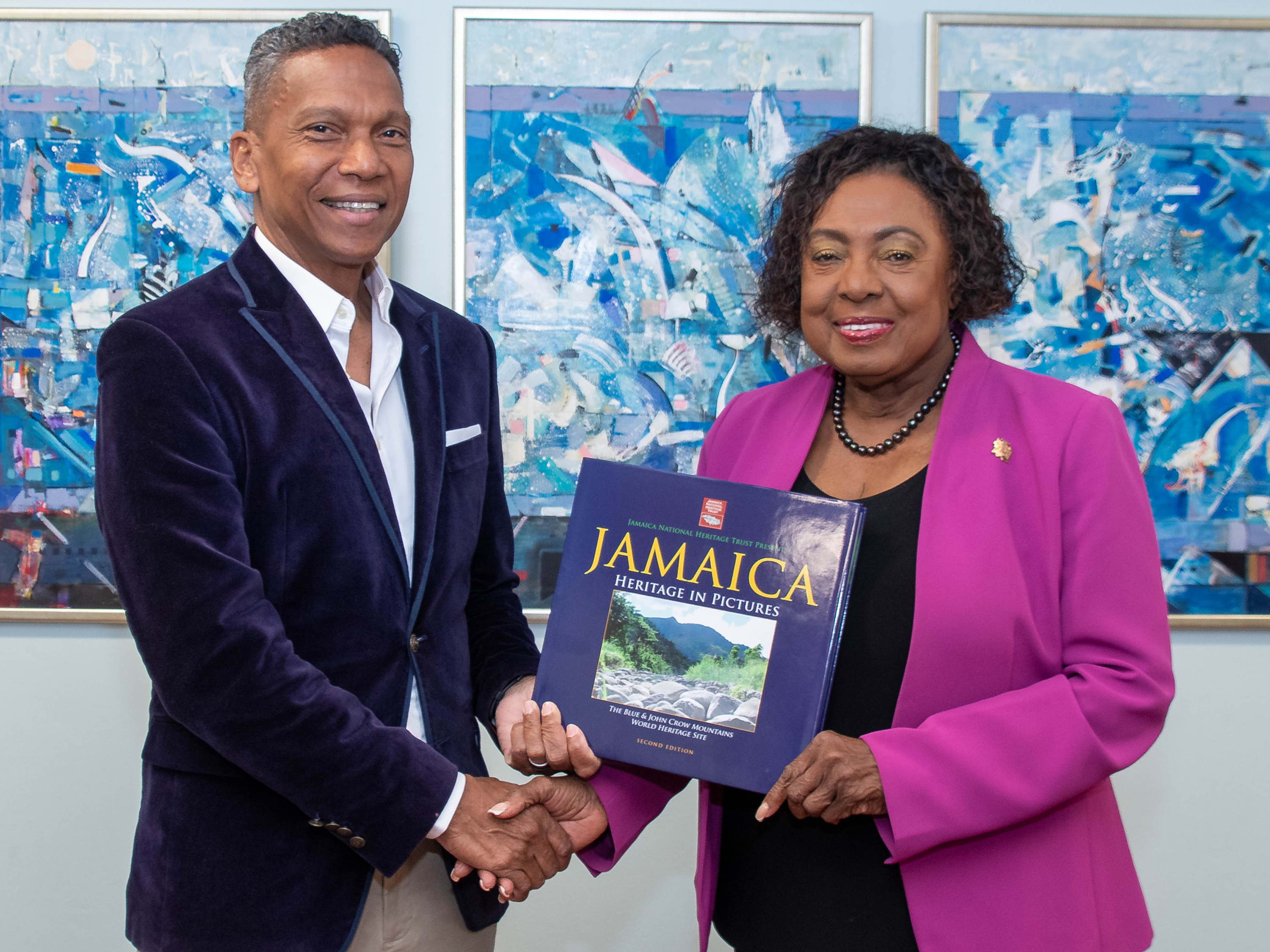 Cricket West Indies Chief Executive Officer Chris Dehring Meets with Jamaica’s Sports Minister