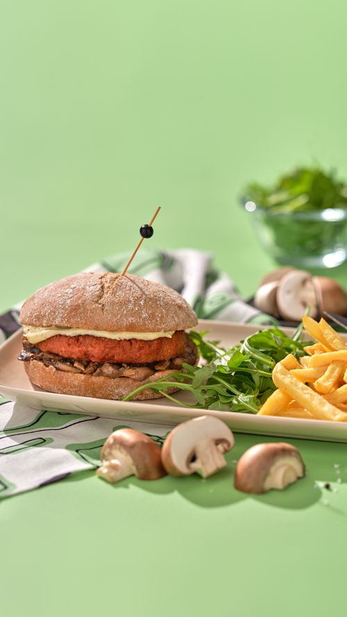IKEA x Veganuary menu_vegan burger