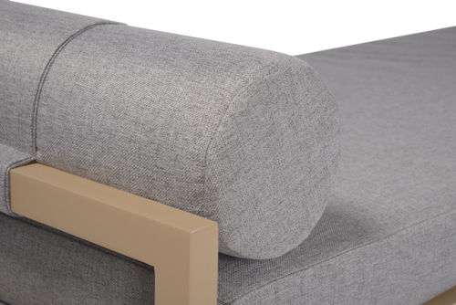 Chaise lounge Orozco - Gris
