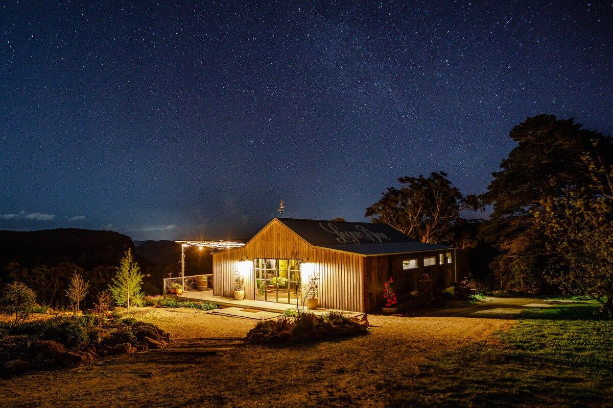 Airbnb - The Machinery Shed. Photo courtesy of Airbnb