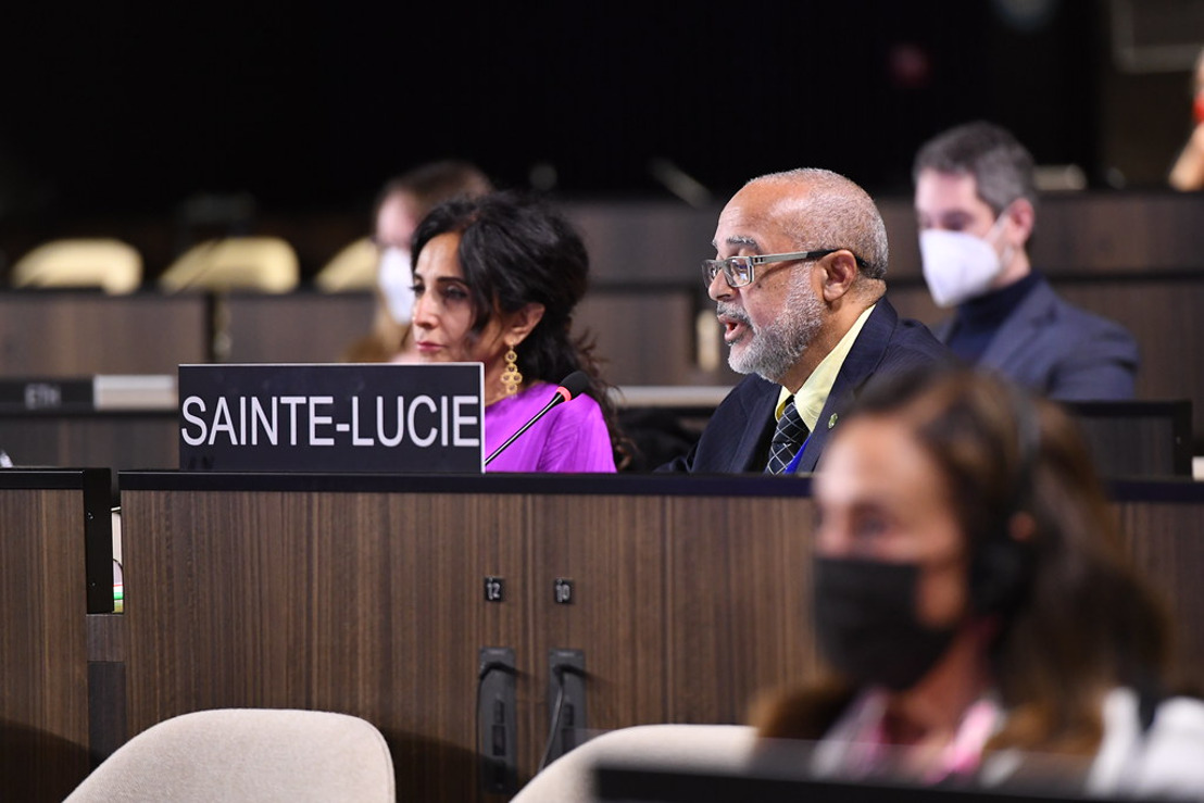 OECS Director General Presents at 214th Session of the UNESCO Executive Board