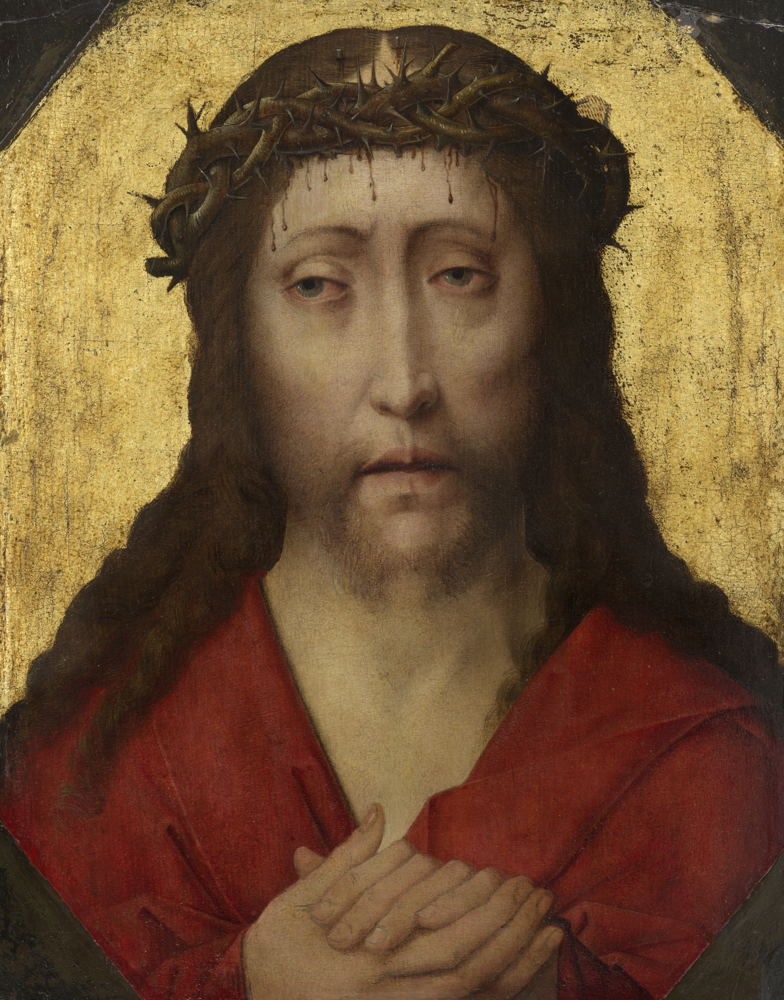 ‘The Man of Sorrows’, Dieric Bouts, ca. 1470, M Leuven, photo: artinflanders.be, Cedric Verhelst