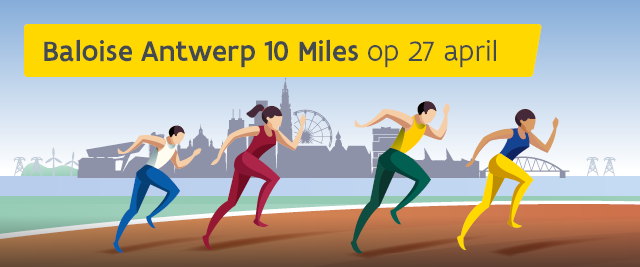 De Lijn zorgt voor vlotte mobiliteit tijdens Baloise Antwerp 10 Miles
