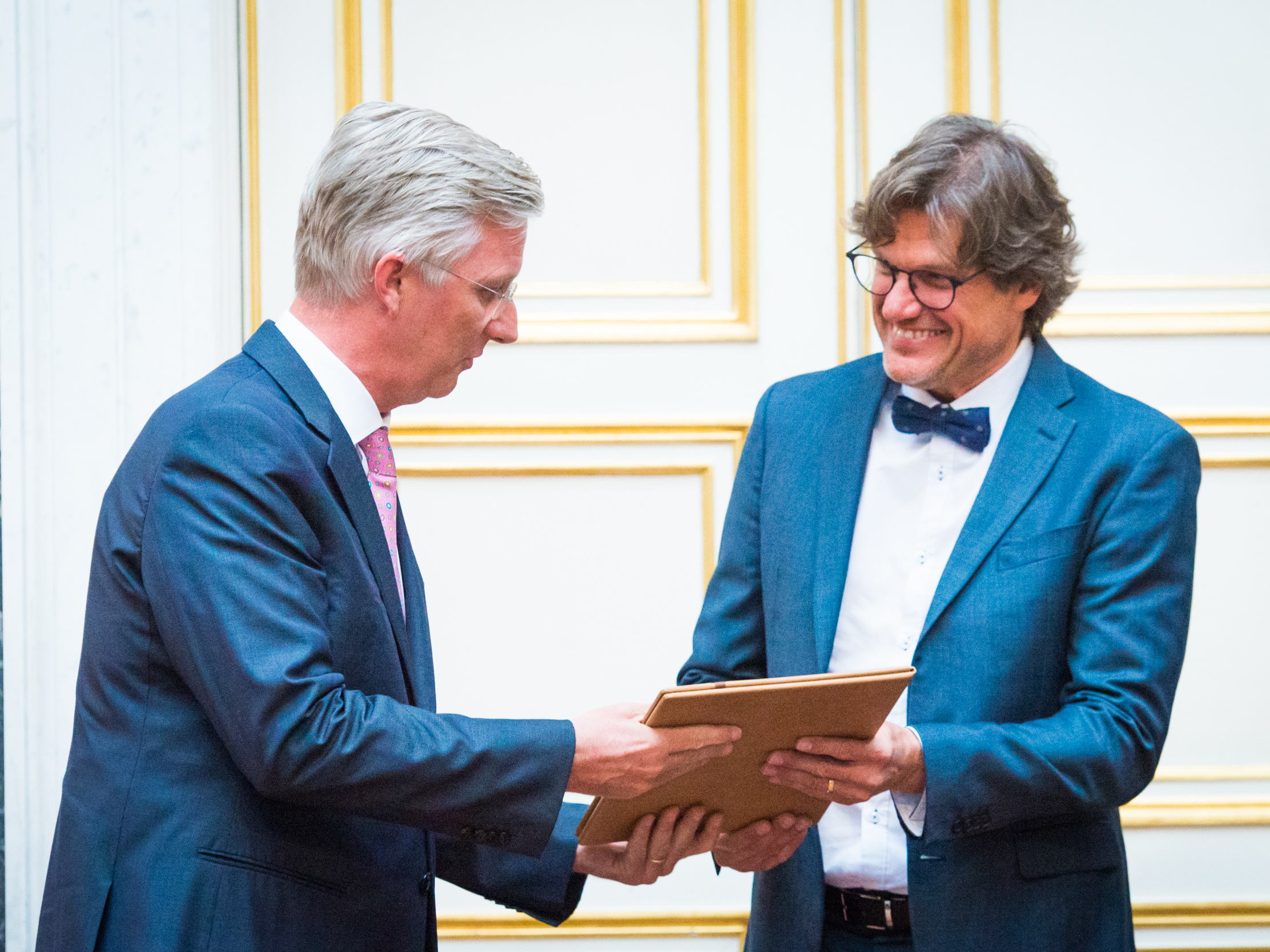 Neuroloog Steven Laureys ontvangt de prestigieuze Francqui-prijs 2017 uit de handen van Zijne Majesteit de Koning