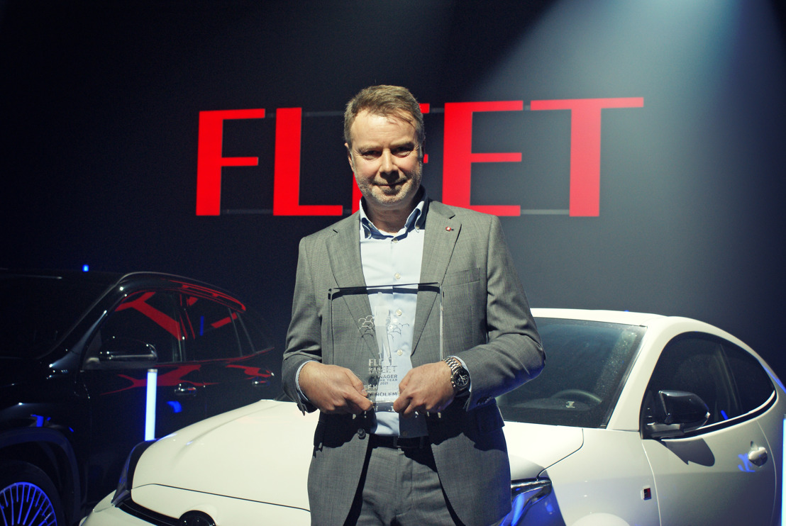 Stef Holemans verkozen tot FLEET Manager of the Year 2021