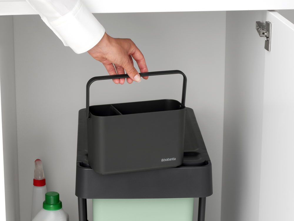SinkSide Cleaning Caddy - Dark Grey - 8710755233302 Brabantia_6_NR-41252
