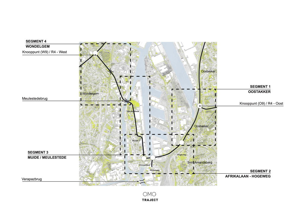 studiegebied 'voorlopige zuidelijke havenring