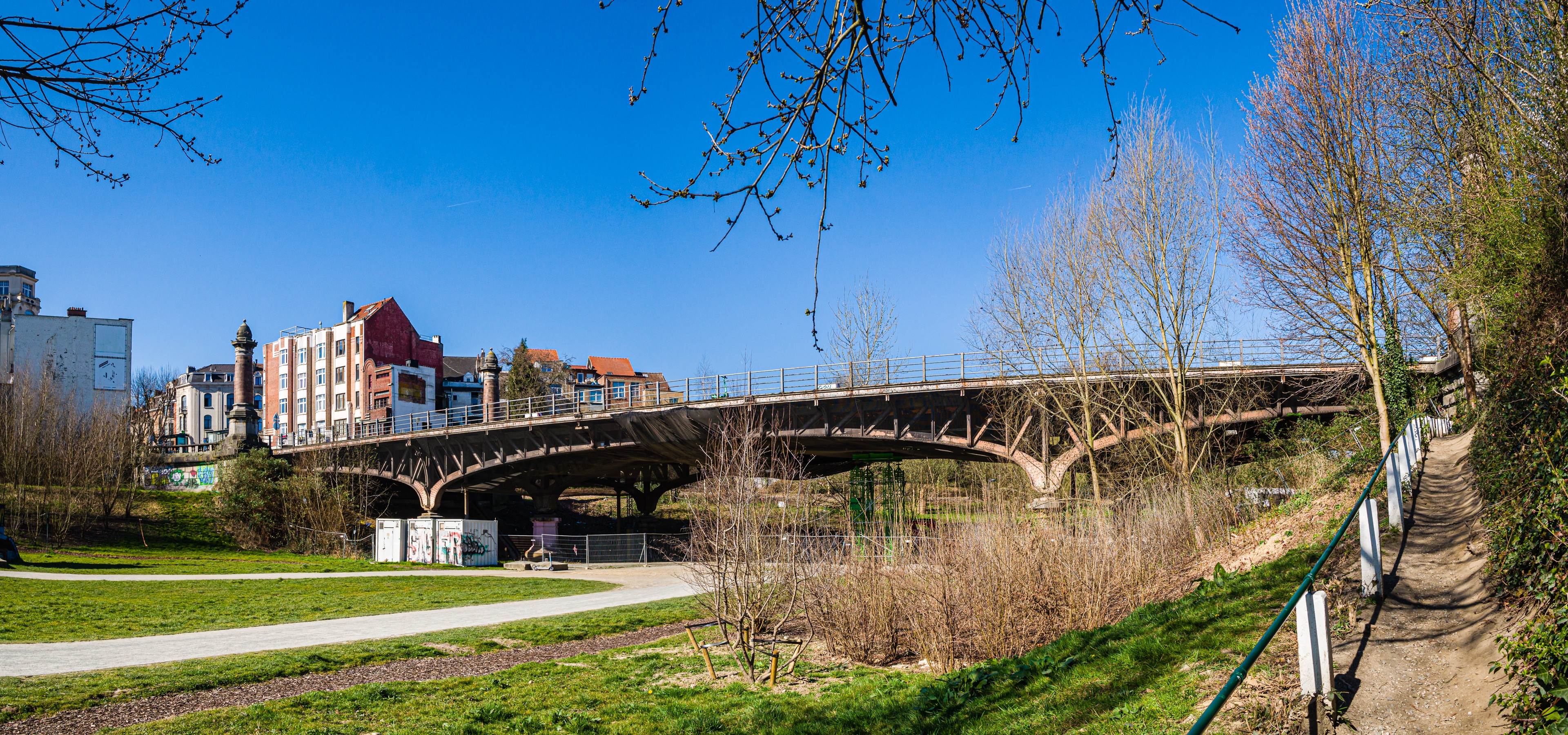 Volledige renovatie beschermde Jubelfeestbrug 