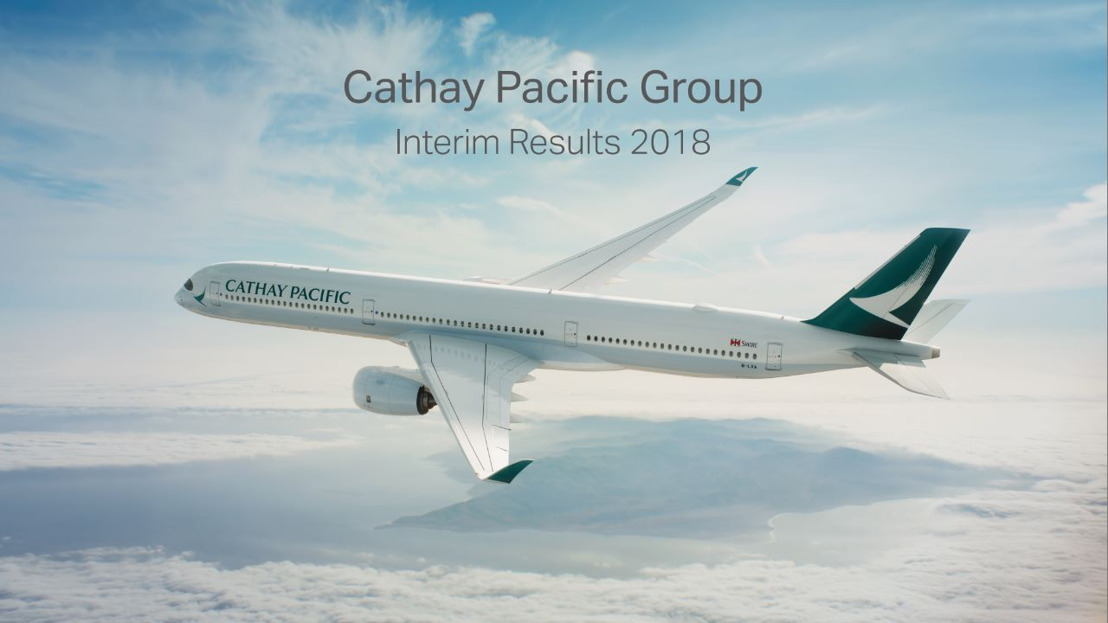 Cathay Pacific announces 2018 Interim Results