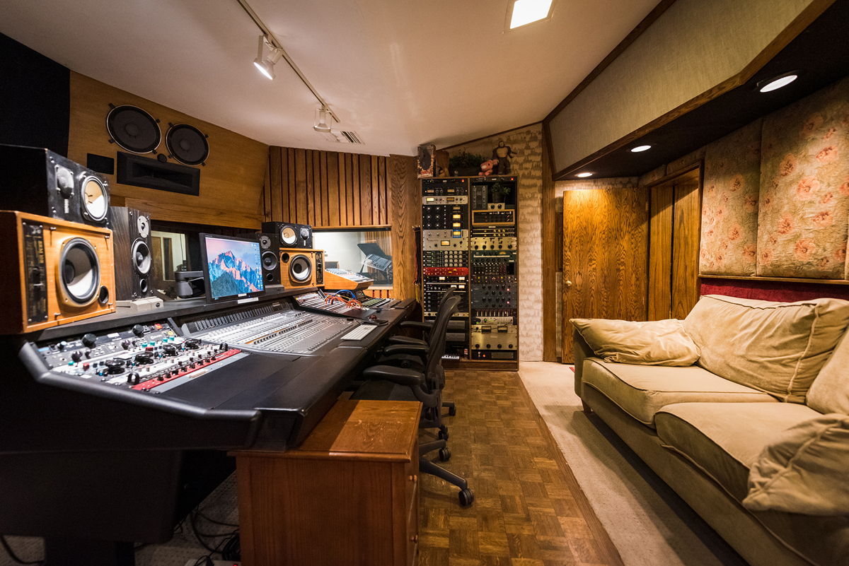 “We laid out the studio in such a way that you can walk right in and start recording — everything you need is here,”