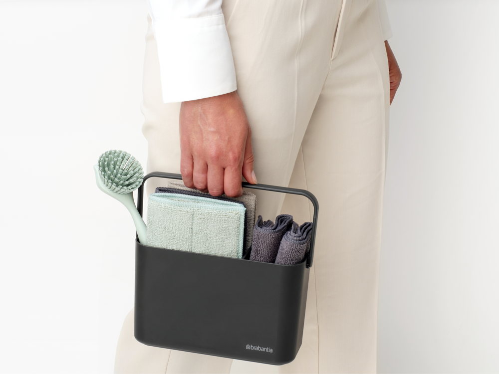 SinkSide Cleaning Set - Dark Grey - 8710755233340 Brabantia_6_NR-41261