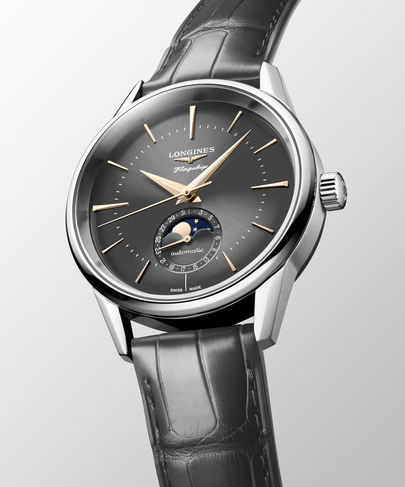 LONGINES_FLAGSHIP HERITAGE_2024_L4.815.4.52.2_FACE_EUR3450 LONGINES_FLAGSHIP HERITAGE_2024_L4.815.4.52.2_FACE_EUR3450