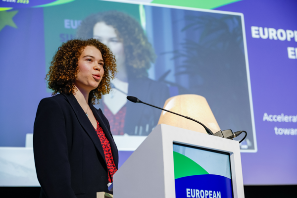 Italian-Greek chemist and climate activist named Young Energy Champion at the European Sustainable Energy Week