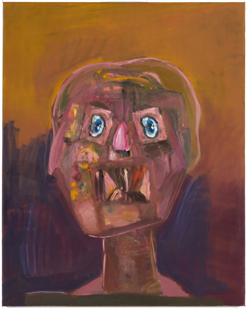 Tatjana Gerhard, Ohne Titel, 2017. Oil on canvas, 92 x 73 cm