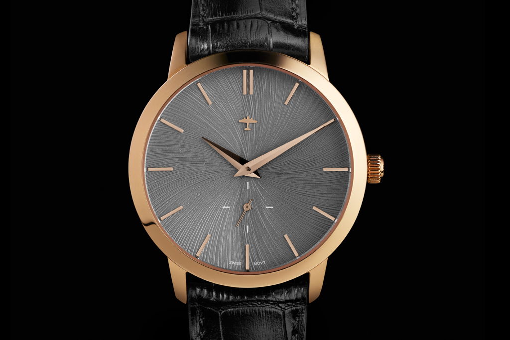 Progeny Rose Gold - Schist concept dial - 3