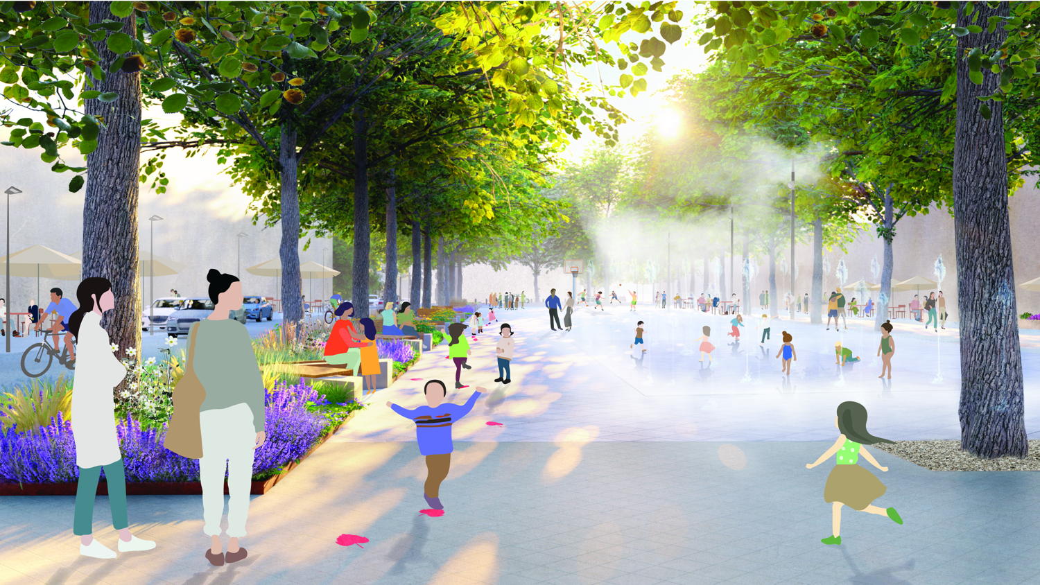 Slachthuiswijk definitief ontwerp toekomstbeeld Lobroekplein ©Sweco Belgium – Posad Maxwan – LOLA Landscape Architects.jpg