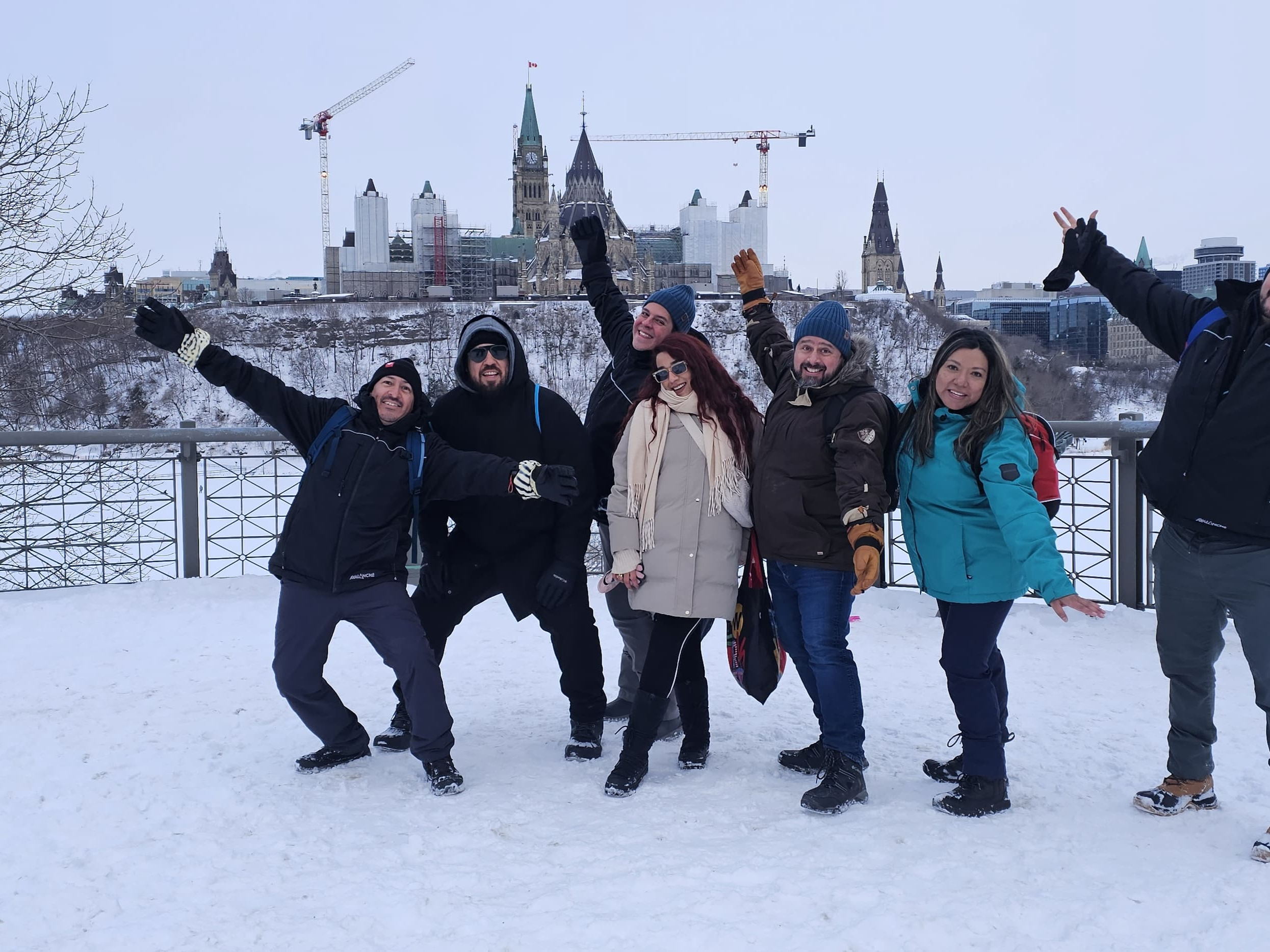 Tour Operadores mexicanos descubren el invierno de Ottawa y Outaouais