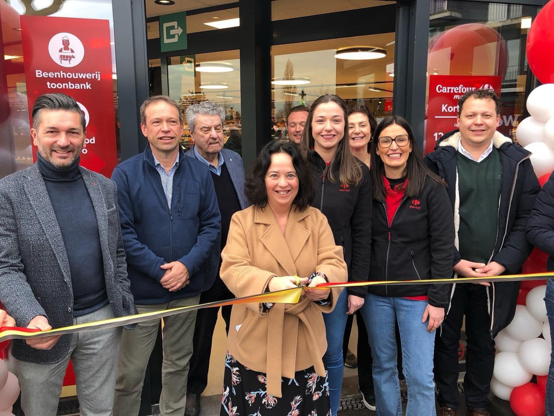 West-Vlaamse Carrefour Market Kortemark heropent zijn deuren