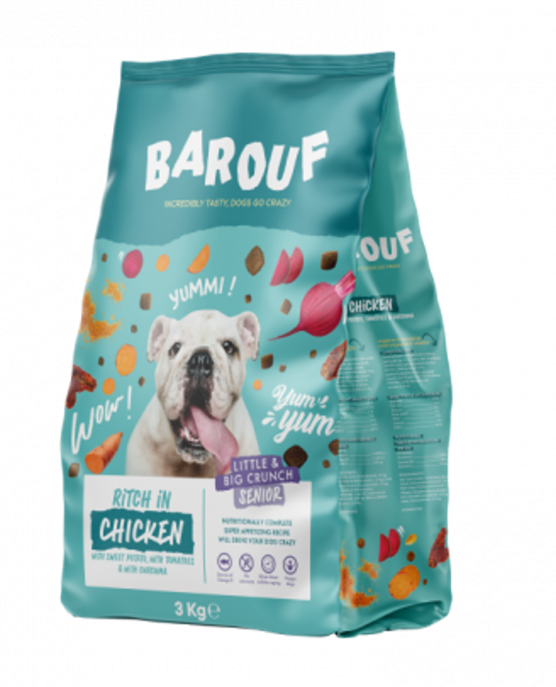 De hondenbrokken van Barouf zijn door de Belgische consument verkozen tot “Gekozen merk van het jaar 2023”