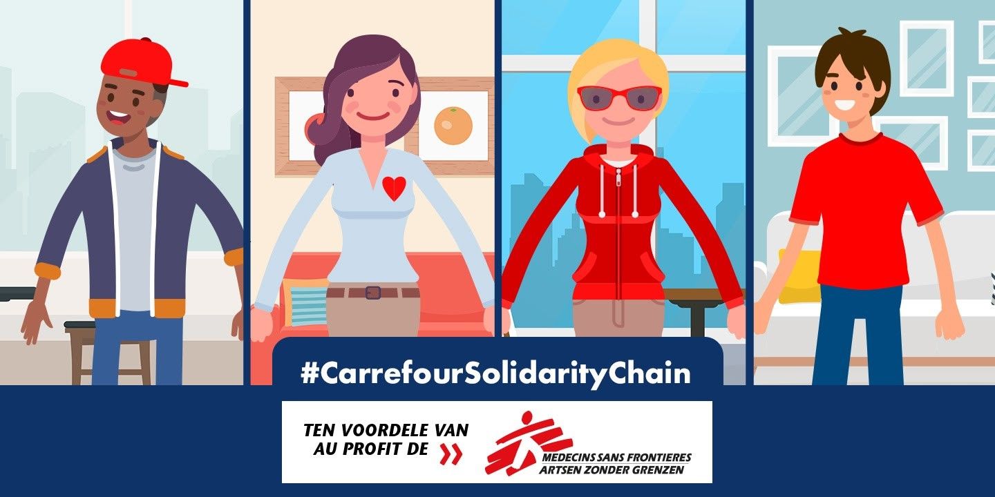#CarrefourSolidarityChain