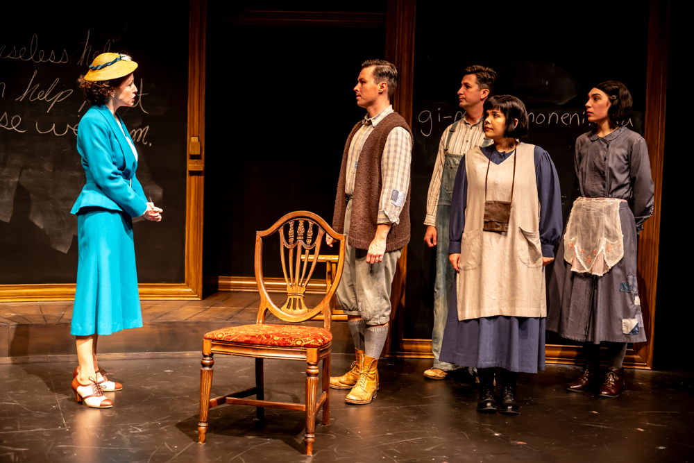 L-R: Amanda Lisman, John Wamsley, Richard Comeau, Merewyn Comeau, Grace Lamarche / Photos by Dahlia Katz / Joanna Yu – Set Designer / Sim Suzer – Associate Set Designer / Asa Benally – Costume Designer / Barbara Morrone-Sanchez – Associate Costume Designer / Louise Guinand – Lighting Designer / Sruthi Suresan – Associate Lighting Designer L-R: Amanda Lisman, John Wamsley, Richard Comeau, Merewyn Comeau, Grace Lamarche / Photos by Dahlia Katz / Joanna Yu – Set Designer / Sim Suzer – Associate Set Designer / Asa Benally – Costume Designer / Barbara Morrone-Sanchez – Associate Costume Designer / Louise Guinand – Lighting Designer / Sruthi Suresan – Associate Lighting Designer