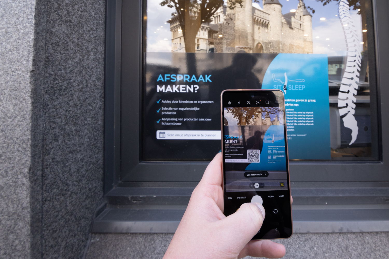 Smart Retail-QR Tags © stad Antwerpen
