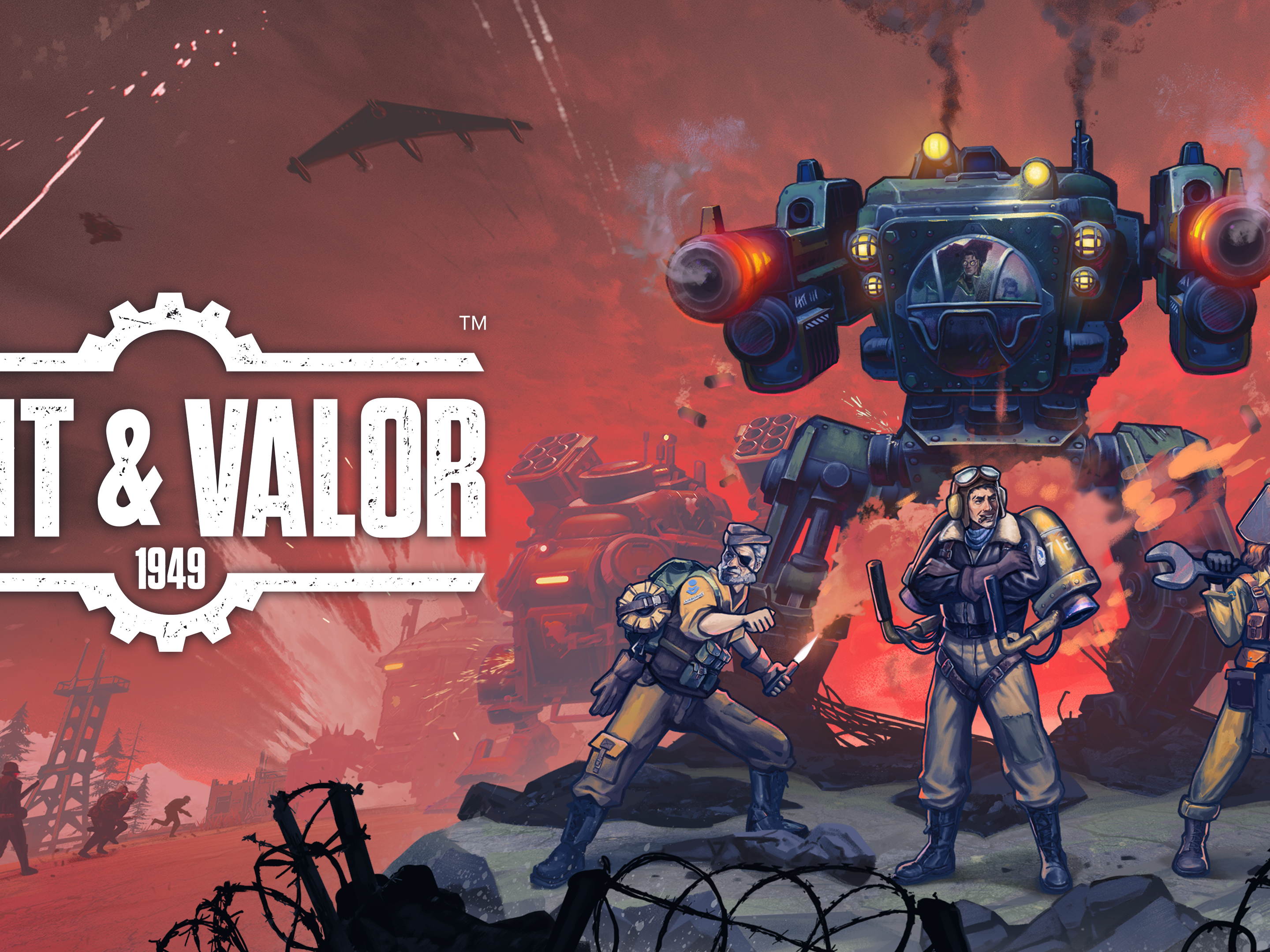 Grit and Valor - 1949 Out Now on Steam 