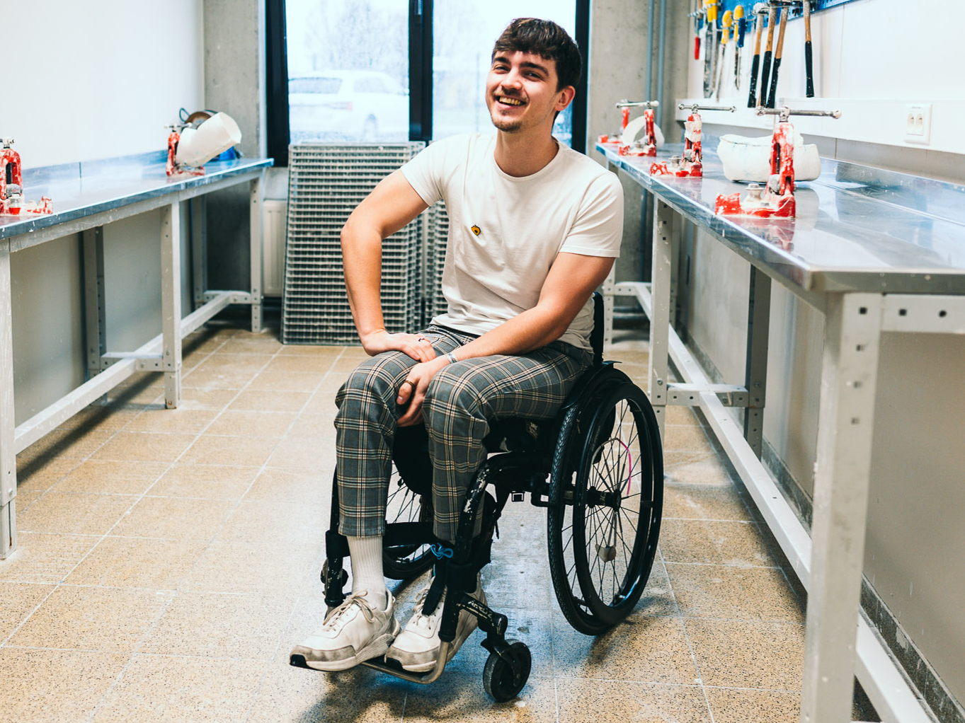 'Zit jij echt in een rolstoel of is dat een grap?'