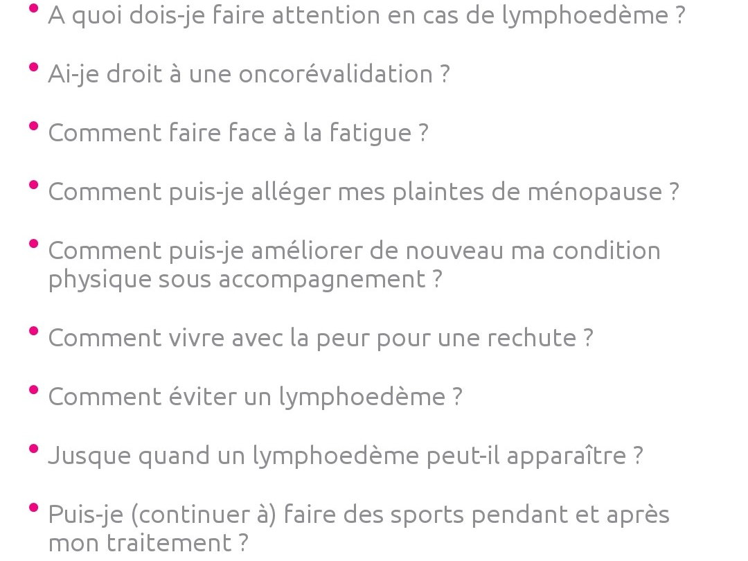 La nouvelle application Think Pink Guide renforce le dialogue entre une patiente atteinte d’un cancer du sein et son médecin