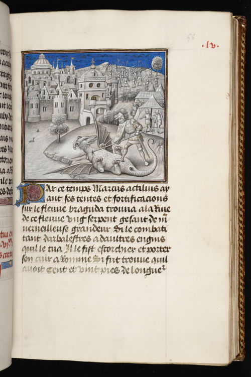 Leonardo Bruni, Première guerre
punique. KBR, ms 10777, f 58r
