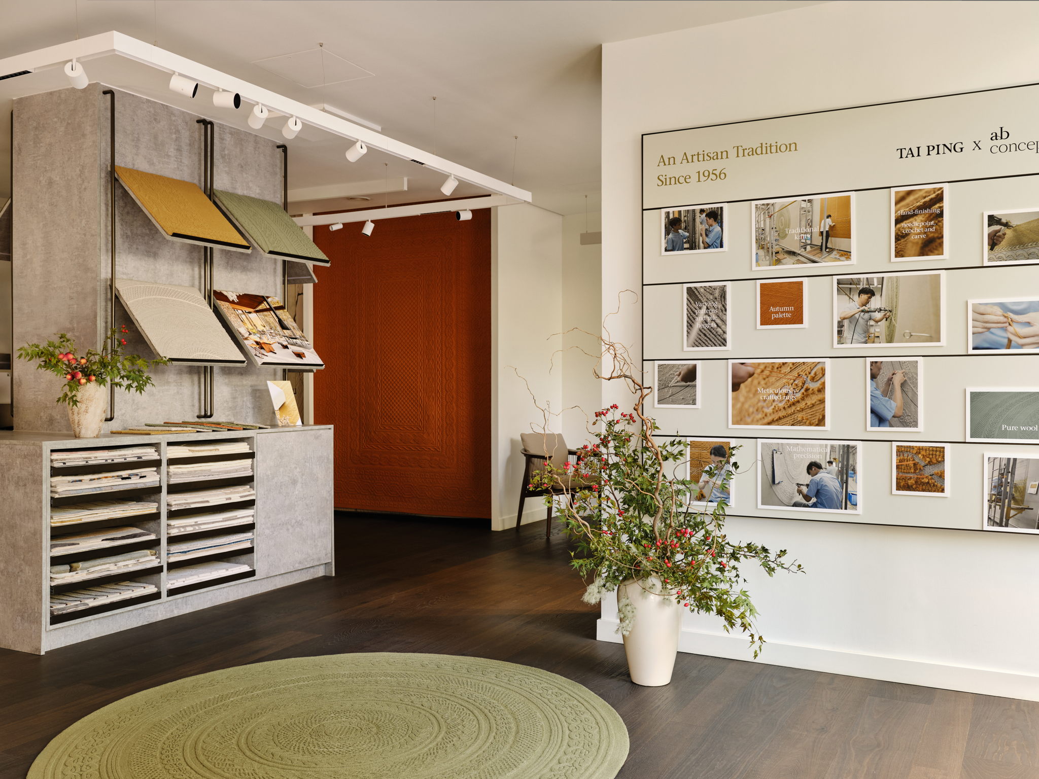 Ami Collection by AB Concept x Tai Ping at Tai Ping London showroom. Photography by: Beth Davis