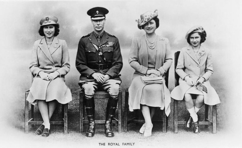 King George VI, Queen Elizabeth The Queen Mother and Princess Margaret all have anniversaries in 2027. AKG3763663 © akg-images / Glasshouse Images