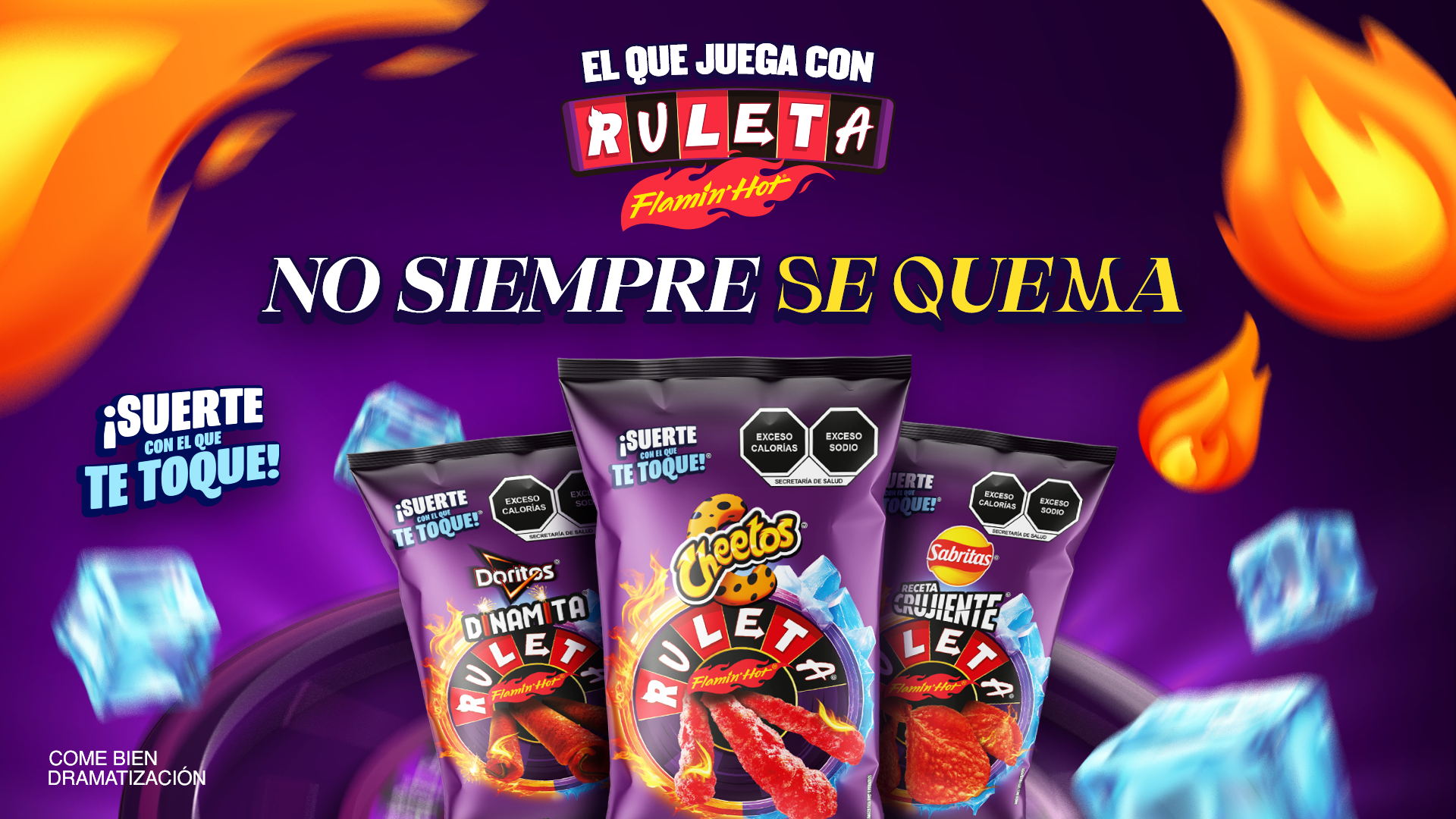 Ruleta Flamin’ Hot® regresa para desafiar las reglas del sabor: ¿te atreves a probar tu suerte? 