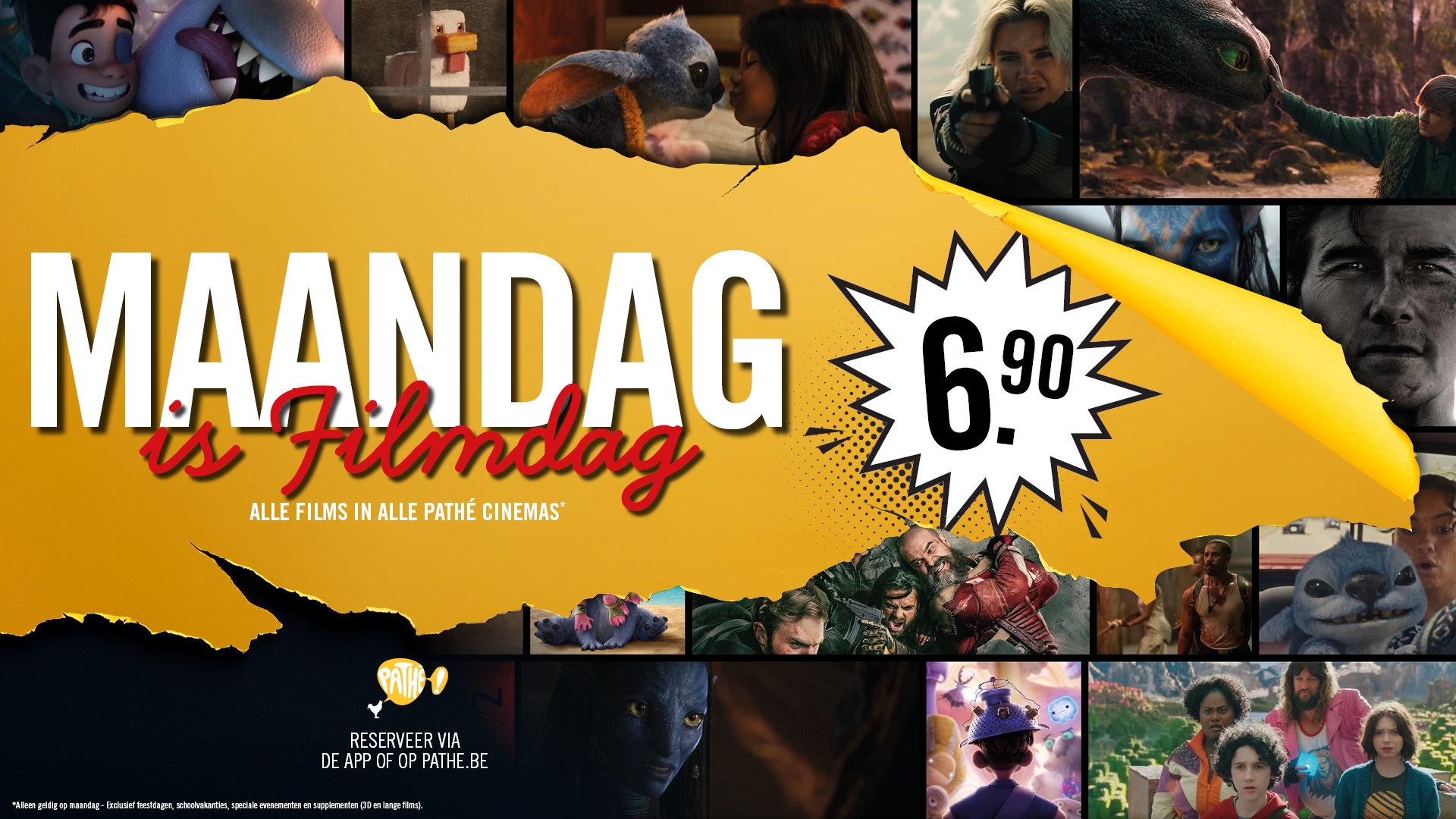MAANDAG IS FILMDAG MAAKT COMEBACK BIJ PATHÉ BELGIË