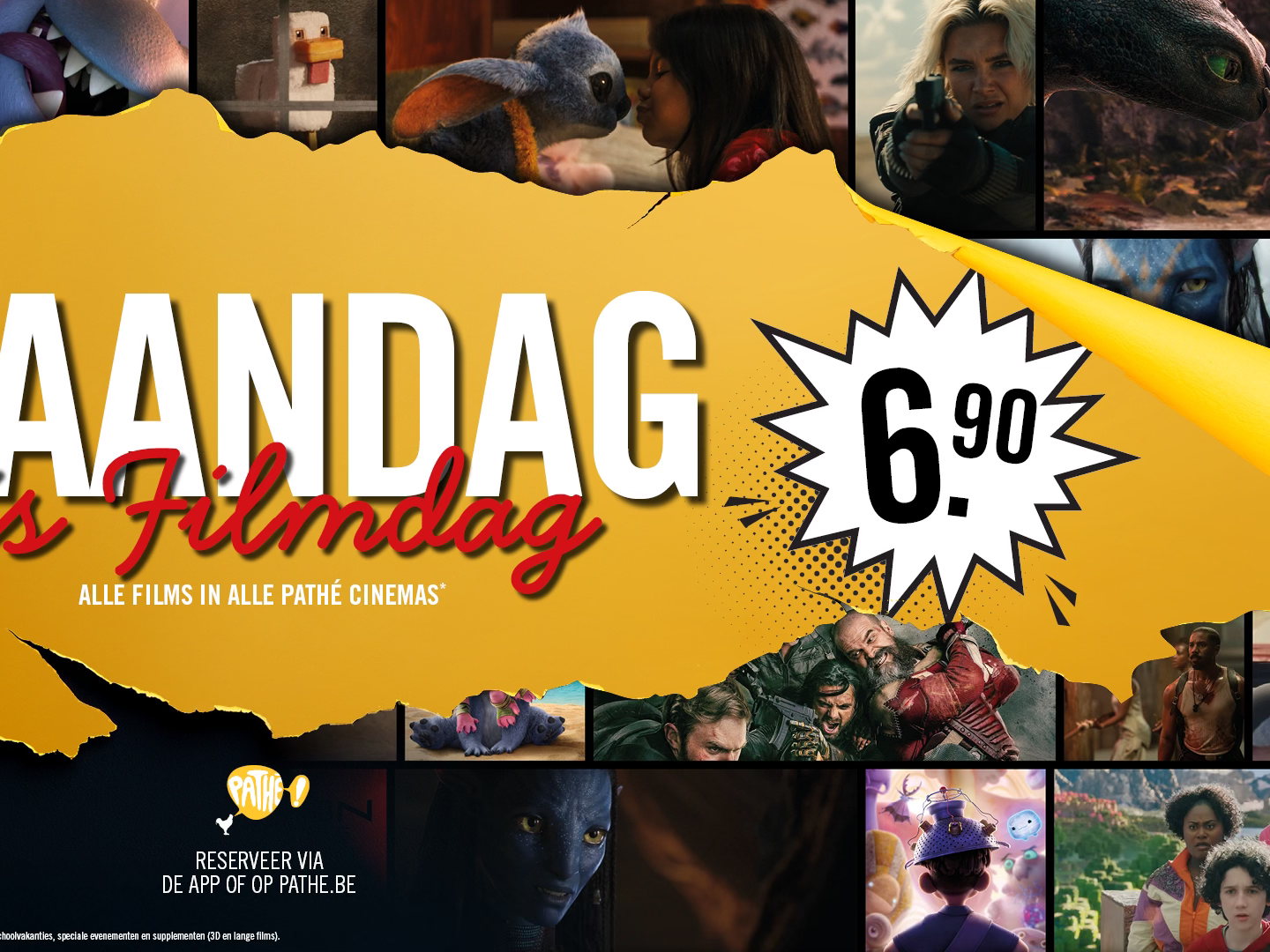 MAANDAG IS FILMDAG MAAKT COMEBACK BIJ PATHÉ BELGIË