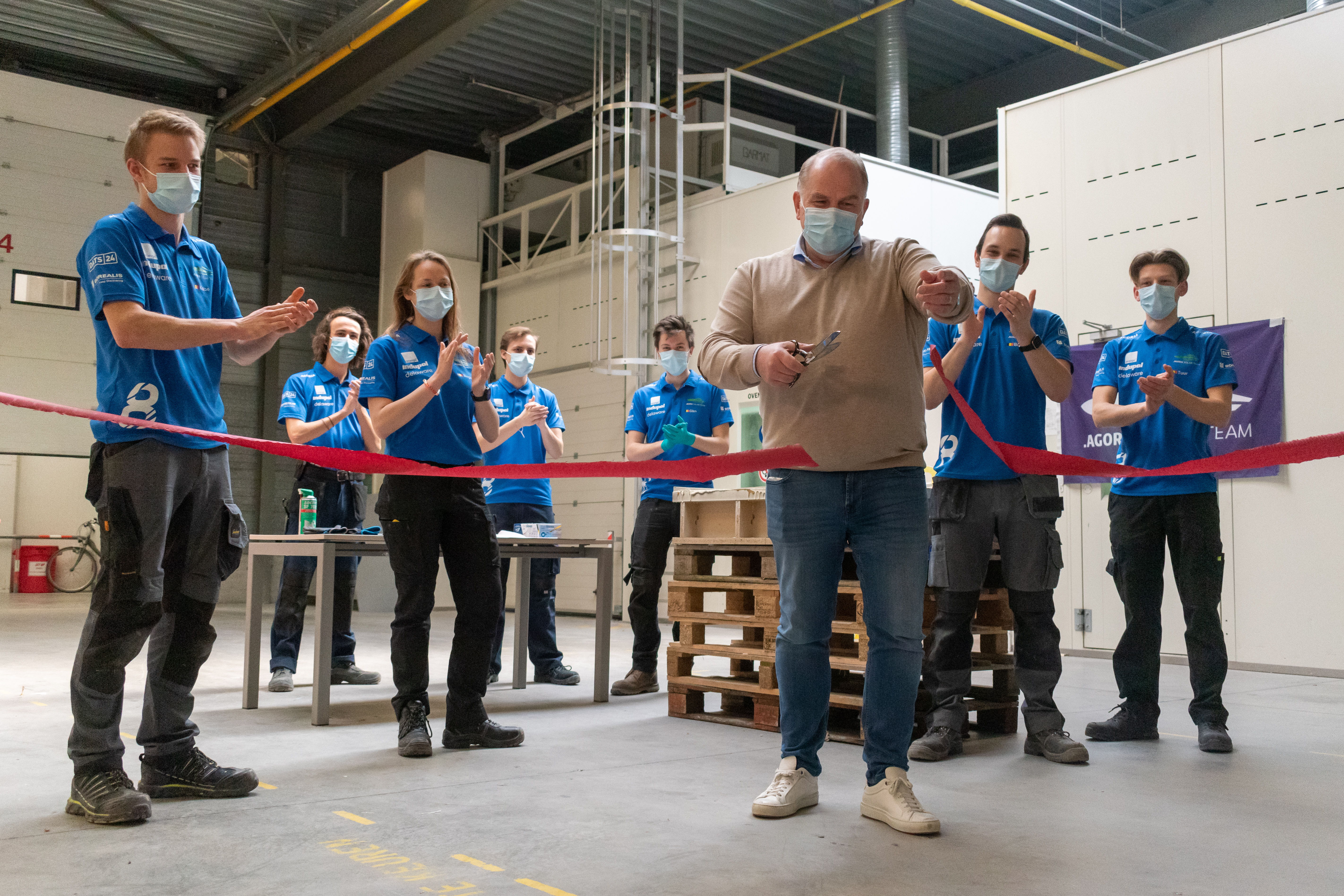 Frank Jansen trapt de bouw van de volgende Belgische zonnewagen af.