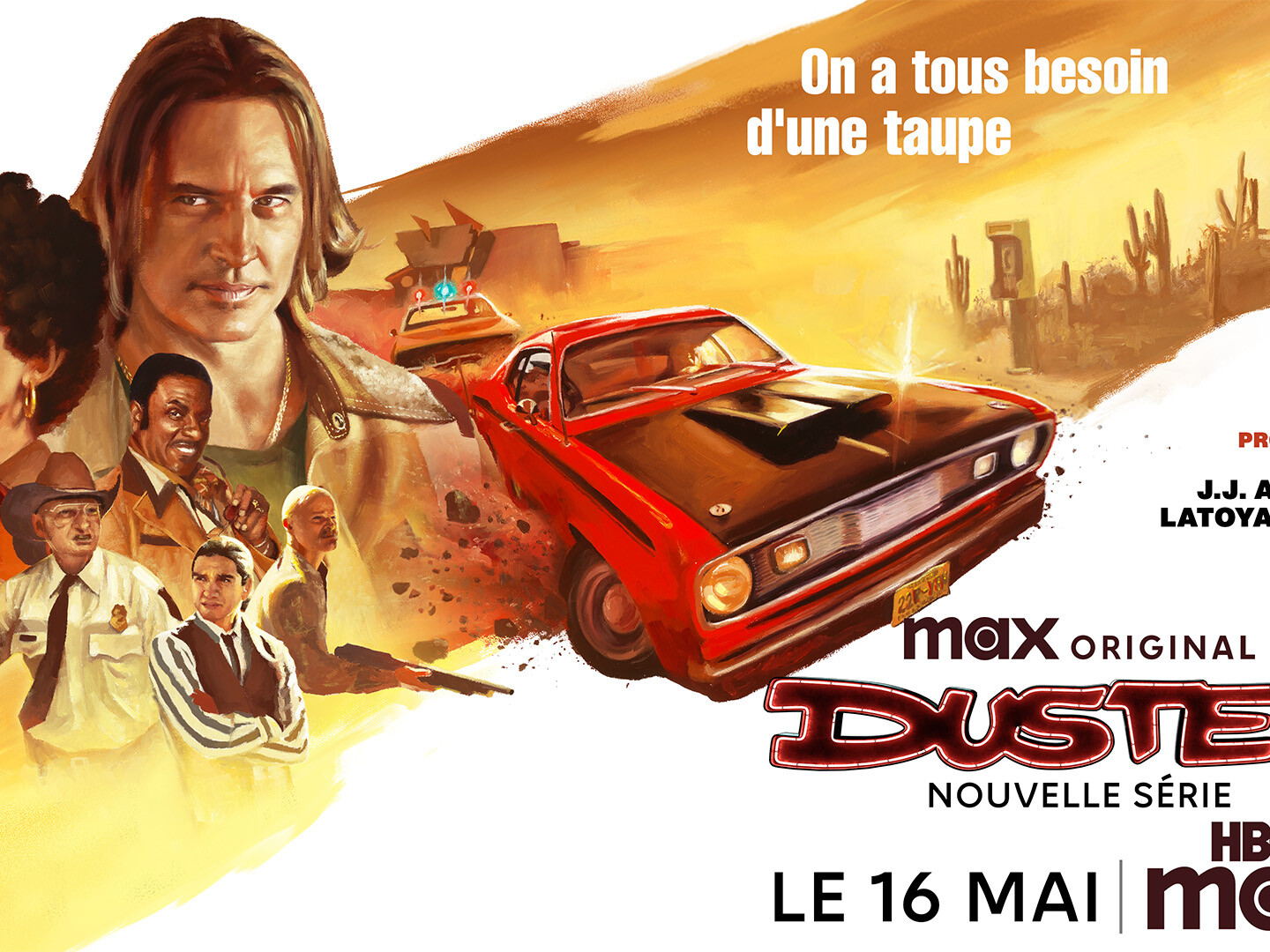 Découvrez la bande-annonce officielle de la série dramatique originale DUSTER