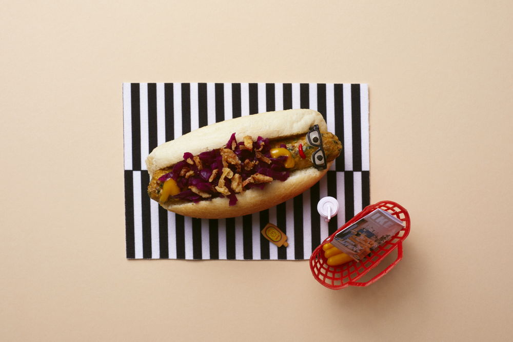 Veggie hotdog - IKEA x Burpzine
