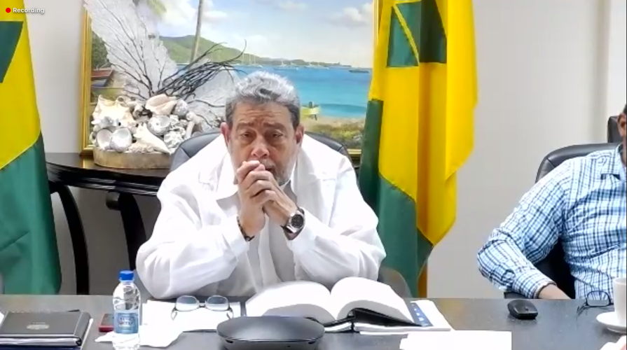 Dr. the Honourable Ralph Gonsalves, Prime Minister of St. Vincent and the Grenadines.