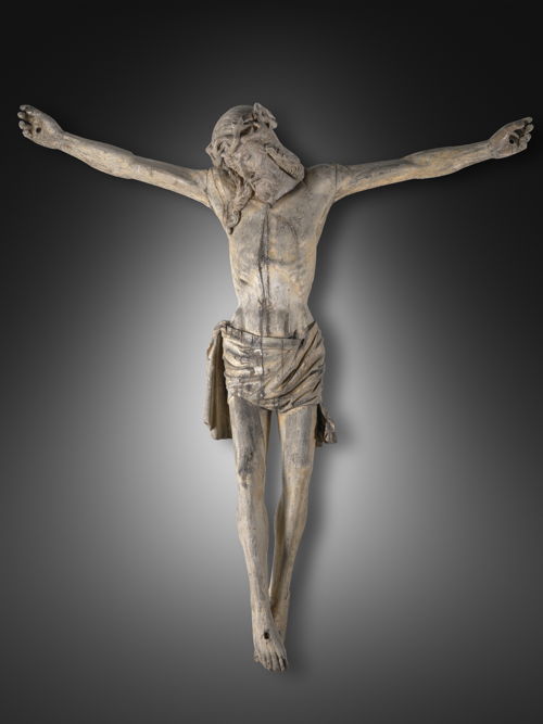 Christus aan het kruis, Meester van de gekruisigde Christusfiguren, c. 1500 © Lukas - Art in Flanders, foto Dominique Provost
