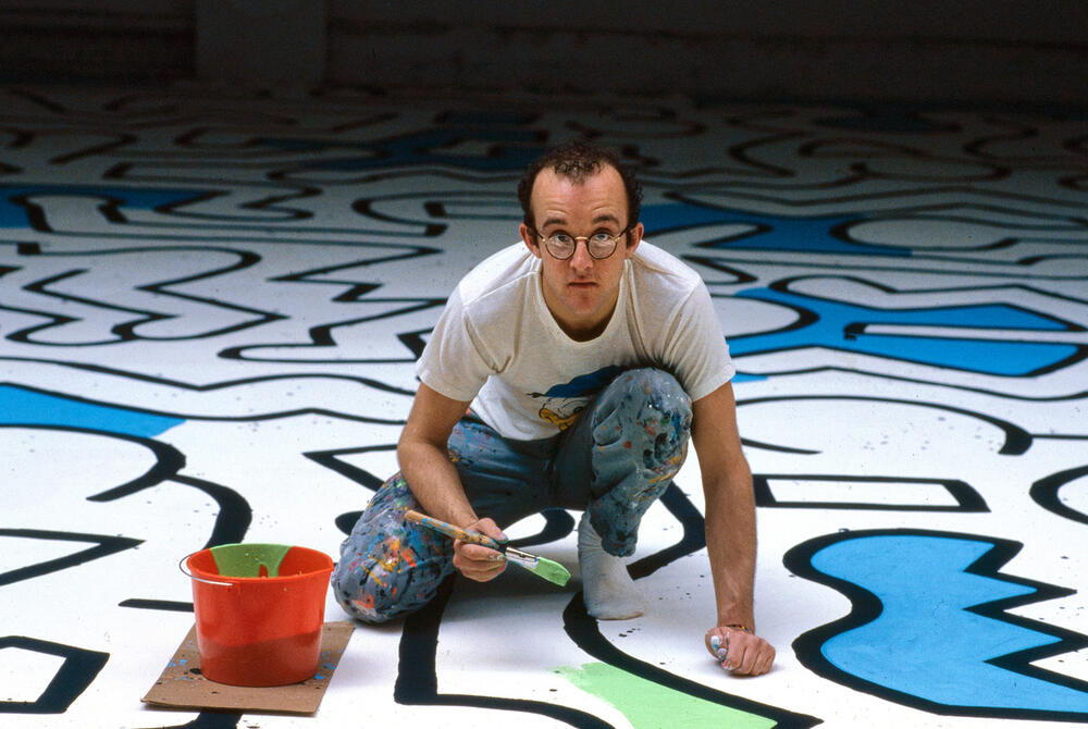 AKG11147717 Keith Haring © akg-images/Glasshouse/ Circa Images