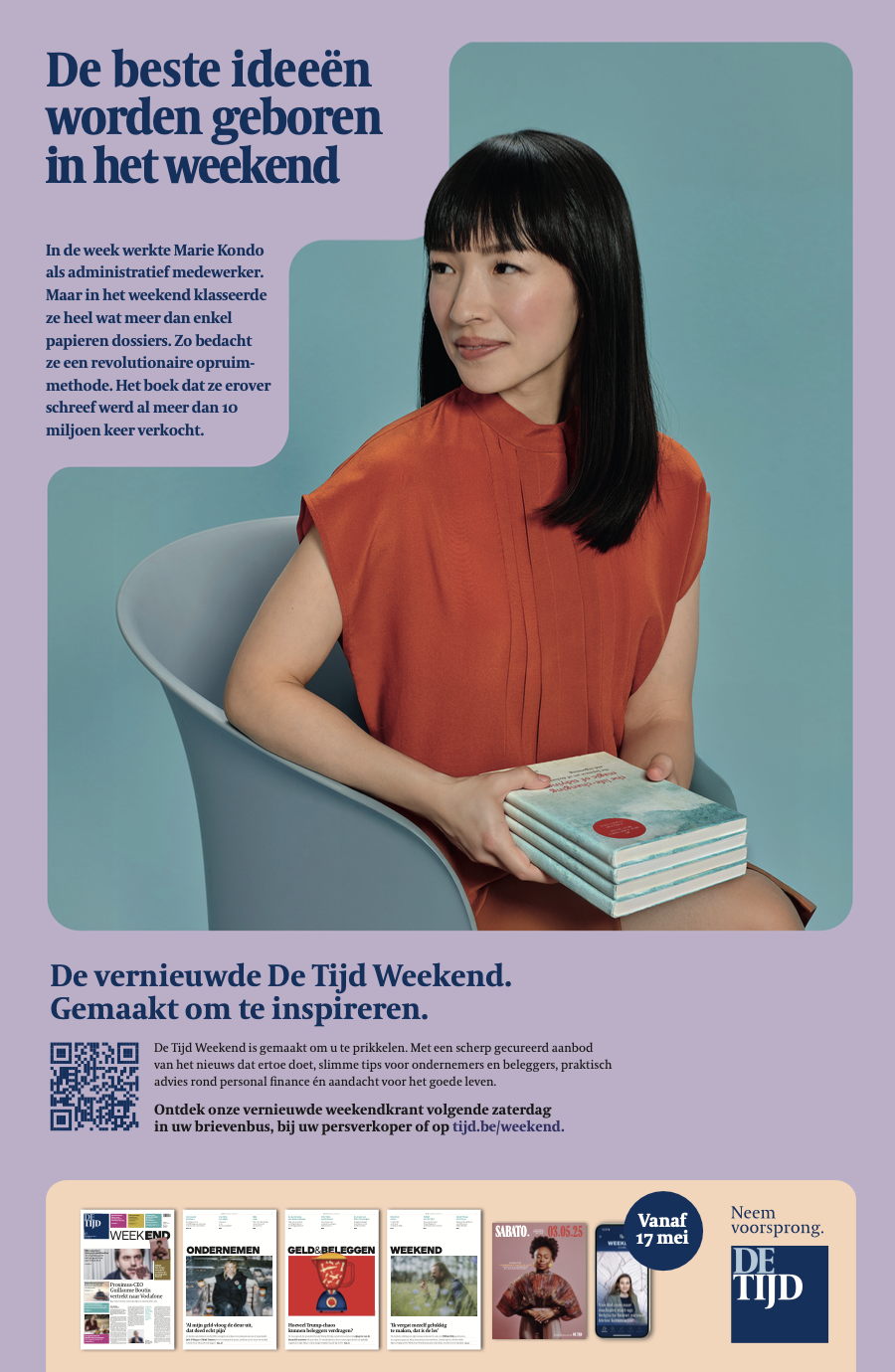 AKQA Brussels werkt in het weekend voor De Tijd