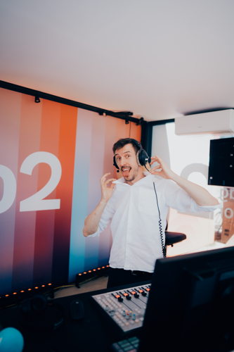 Radio2 Aan zee: David Van Ooteghem – © VRT/Stef Keynen