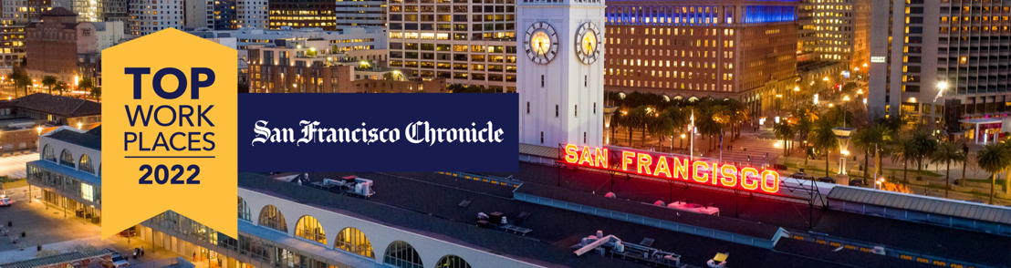 San Francisco Chronicle Names Deputy a Winner of the Greater Bay Area Top Workplaces 2022 Award
