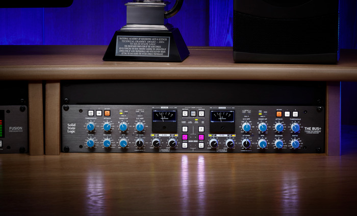 'SuperGlue': Solid State Logic Announces THE BUS+, The Ultimate Incarnation of the Legendary SSL Bus Compressor