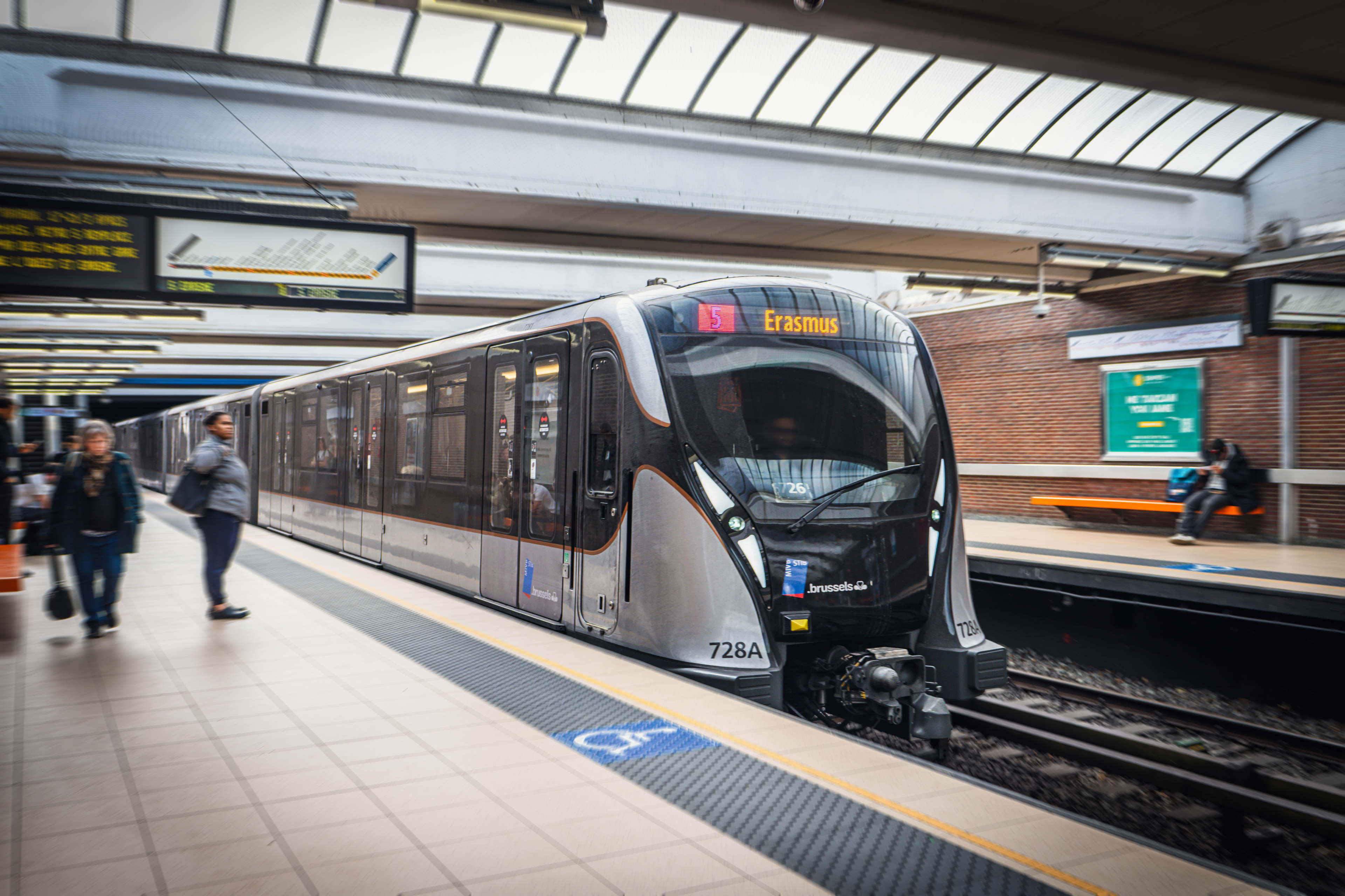 Metro: nieuwe signalisatie op lijnen 1 en 5 in stroomversnelling