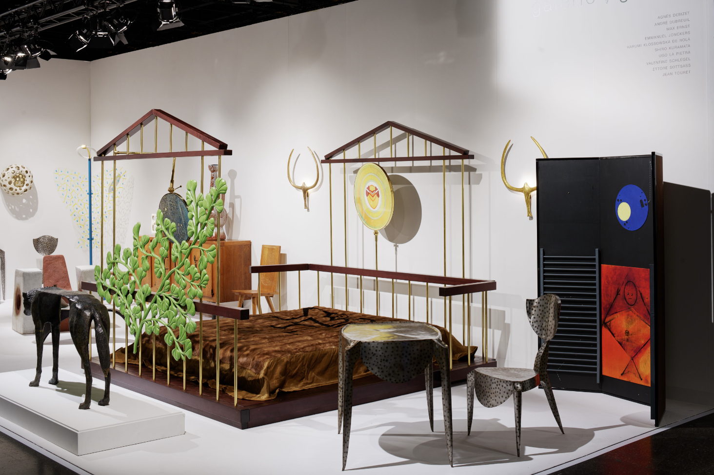 Galerie Gastou at Design Miami Basel 2023. Photo credit - James Harris