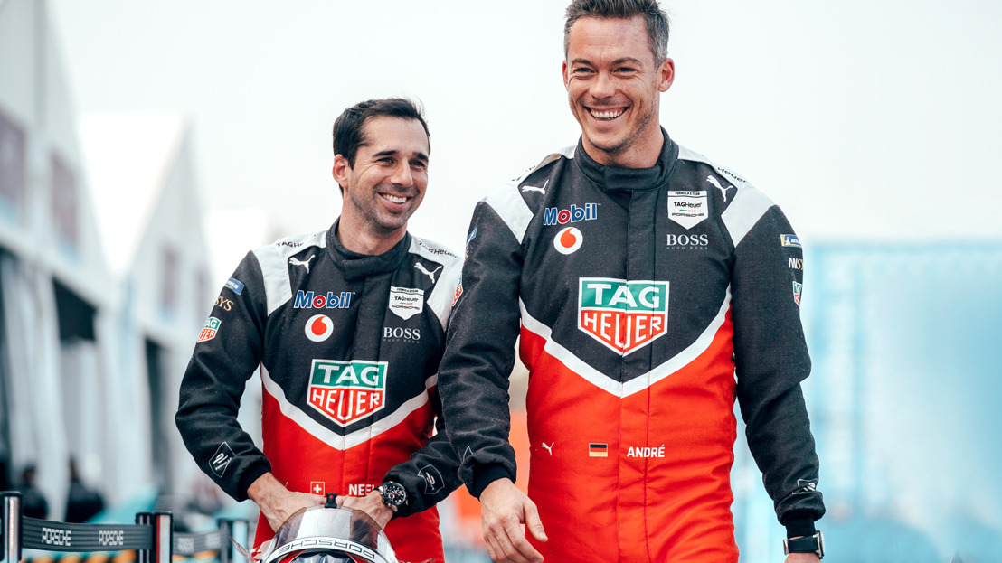 “Inside E” podcast: A double interview with the TAG Heuer Porsche Formula E drivers
