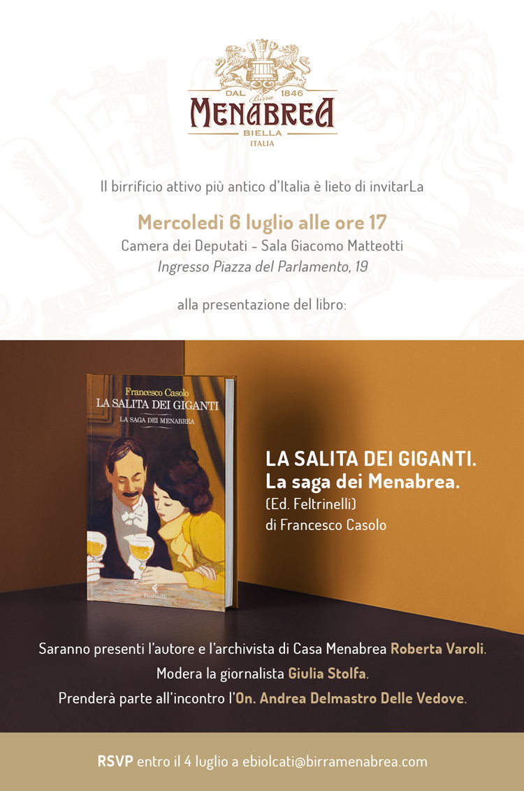 Presentazione del libro "LA SALITA DEI GIGANTI. La saga dei Menabrea"